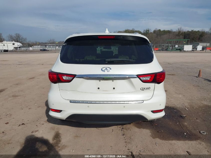 2017 Infiniti Qx60 VIN: 5N1DL0MM1HC502124 Lot: 43961109