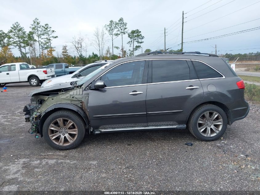 2012 Acura Mdx Advance Package VIN: 2HNYD2H84CH501836 Lot: 43961113