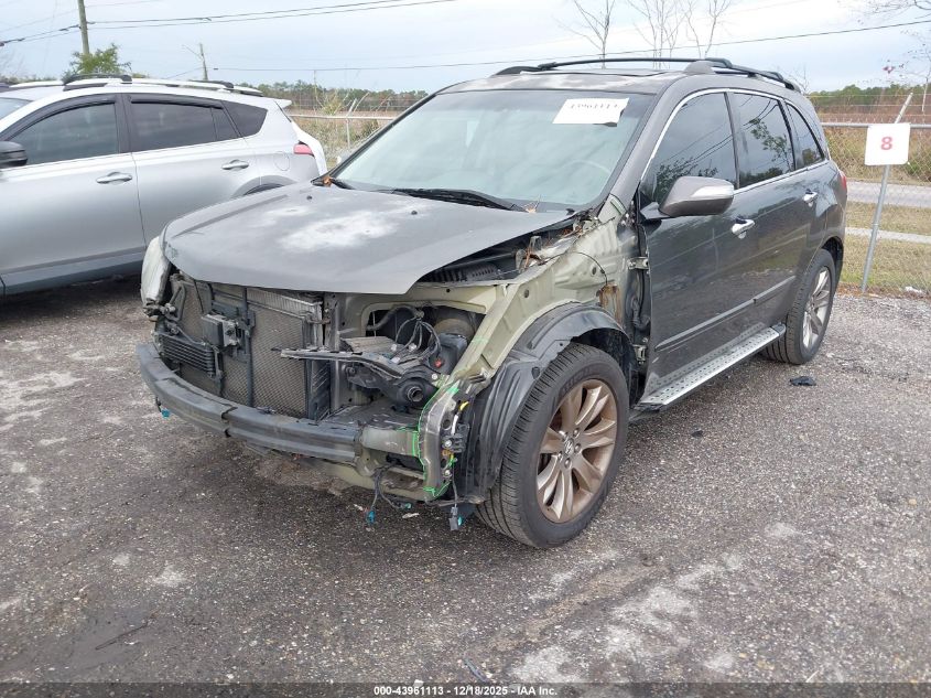 2012 Acura Mdx Advance Package VIN: 2HNYD2H84CH501836 Lot: 43961113