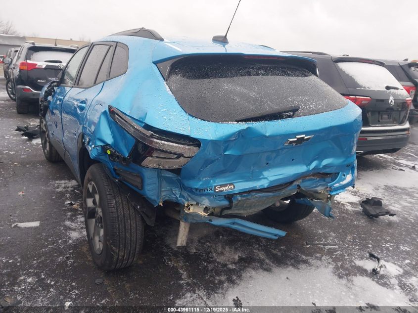 2025 Chevrolet Trax Fwd Lt VIN: KL77LHEP4SC065622 Lot: 43961115