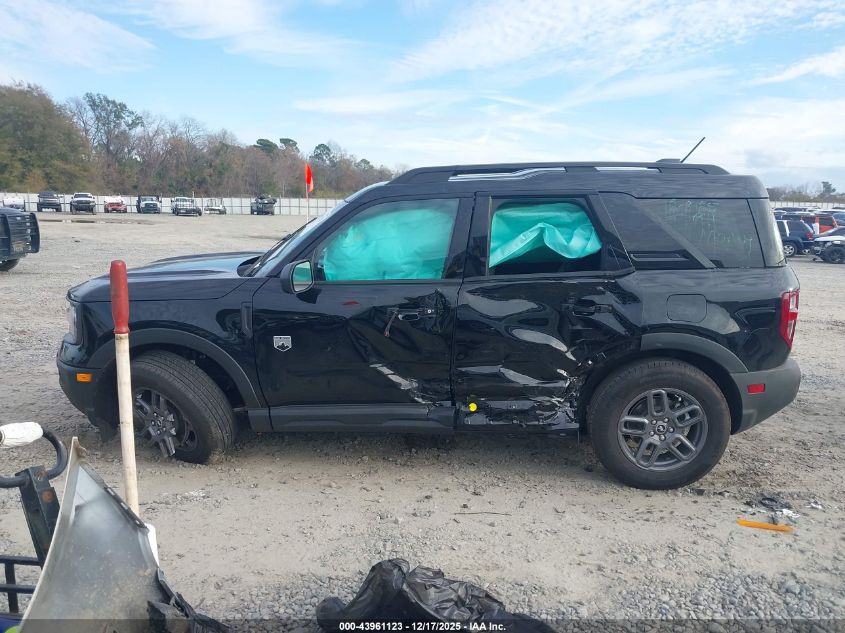 2025 Ford Bronco Sport Big Bend VIN: 3FMCR9BN8SRF23054 Lot: 43961123