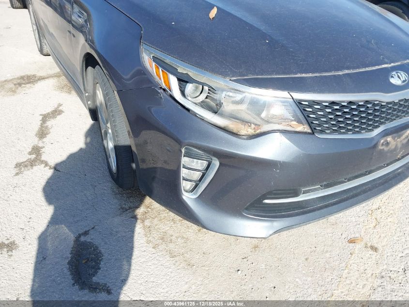 2018 Kia Optima S VIN: 5XXGT4L38JG241923 Lot: 43961125