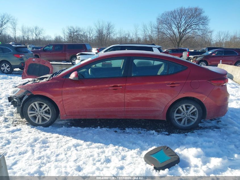 2017 Hyundai Elantra Se VIN: KMHD84LF0HU068655 Lot: 43961126