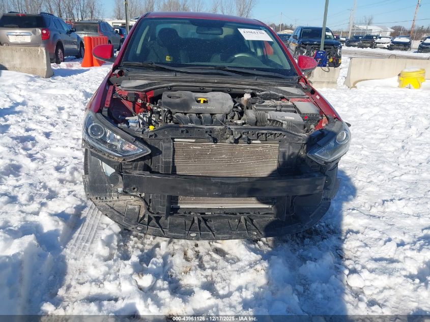 2017 Hyundai Elantra Se VIN: KMHD84LF0HU068655 Lot: 43961126