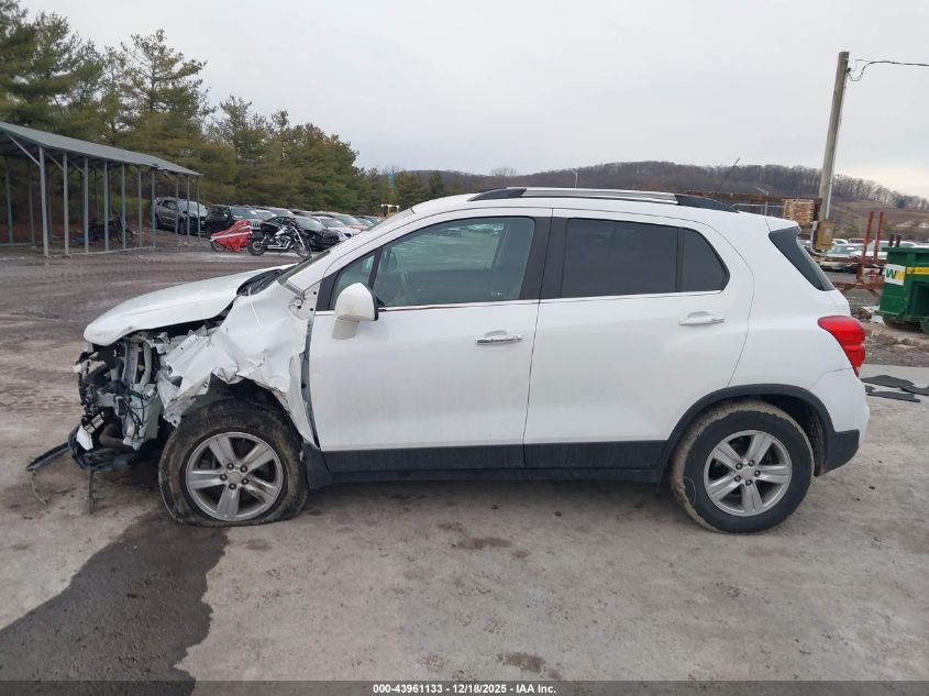 2017 Chevrolet Trax Lt VIN: 3GNCJPSB0HL283474 Lot: 43961133