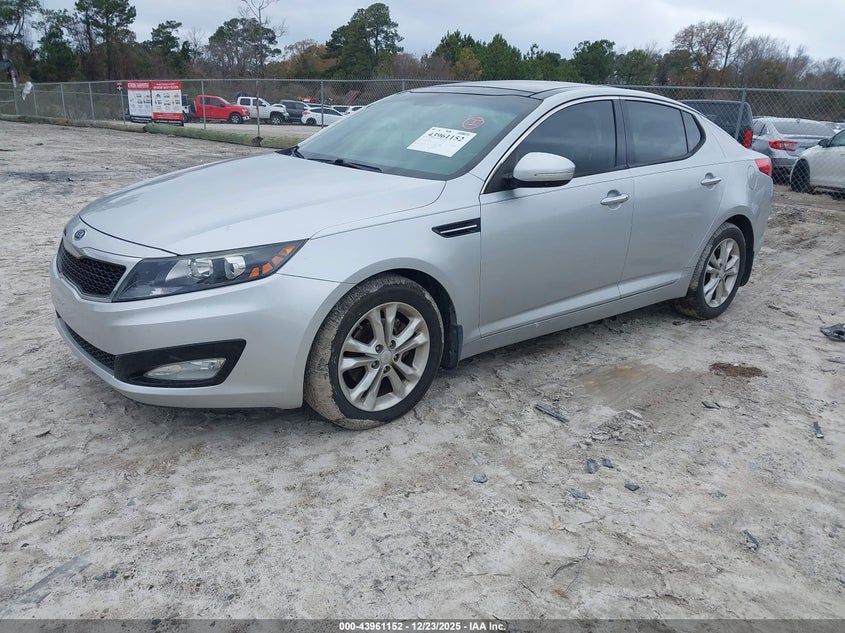 2012 Kia Optima 2.4 Ex Silver Lot 111043961152 Vin 5XXGN4A78CG089614