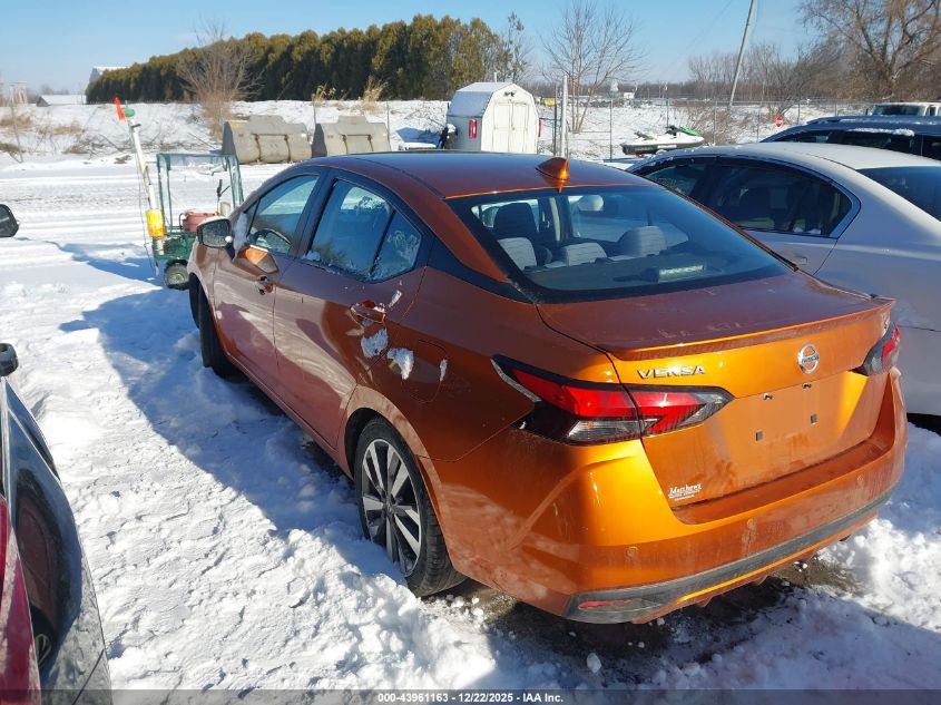 2020 Nissan Versa Sr Xtronic Cvt VIN: 3N1CN8FV3LL801032 Lot: 43961163