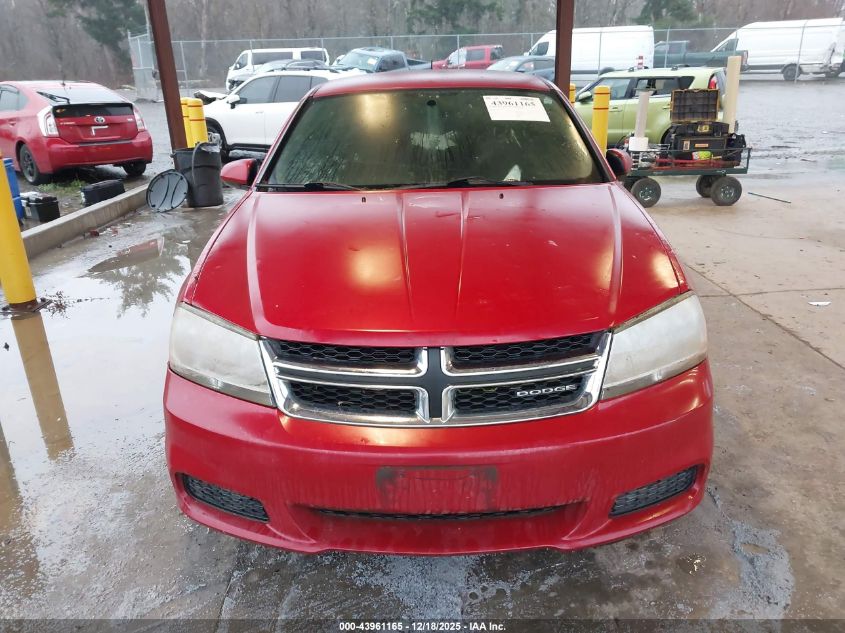 2011 Dodge Avenger Mainstreet VIN: 1B3BD1FB5BN583619 Lot: 43961165