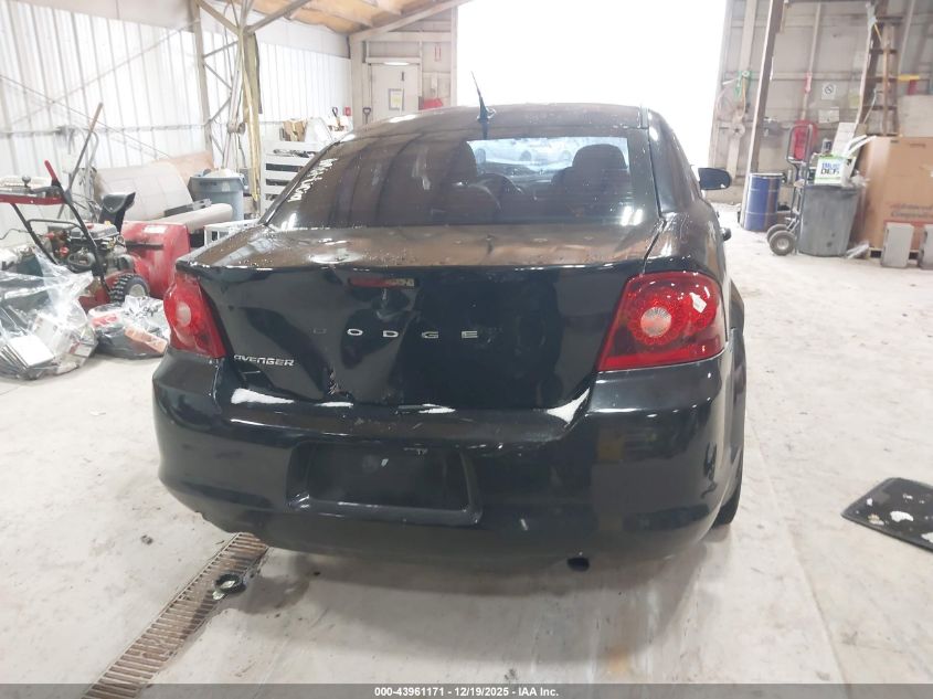 2012 Dodge Avenger Se VIN: 1C3CDZAB7CN221404 Lot: 43961171