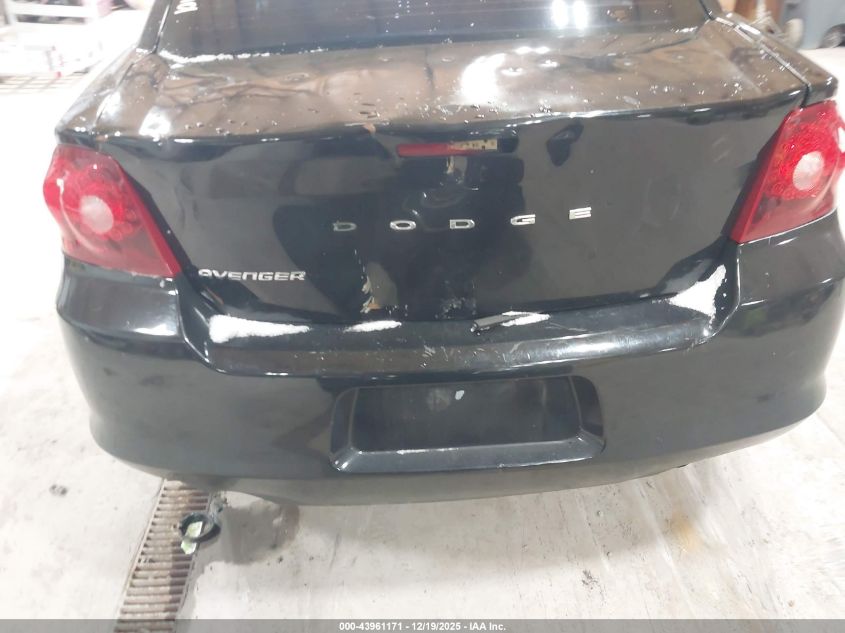 2012 Dodge Avenger Se VIN: 1C3CDZAB7CN221404 Lot: 43961171