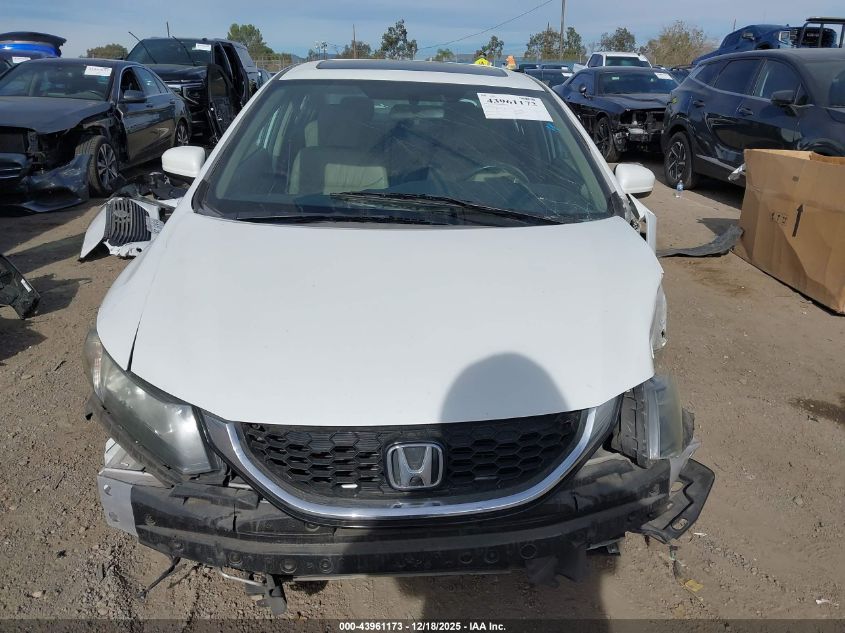 2014 Honda Civic Ex-L VIN: 19XFB2F97EE242434 Lot: 43961173