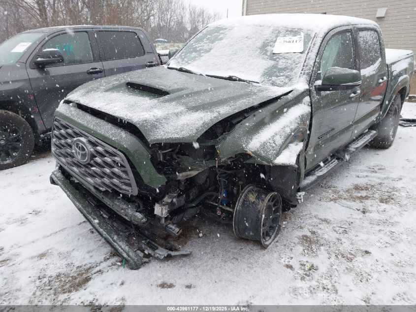 2021 Toyota Tacoma Trd Sport VIN: 3TMCZ5AN2MM415527 Lot: 43961177