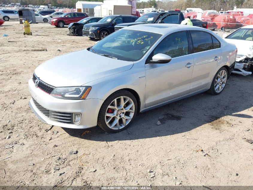 2014 Volkswagen Jetta Gli Edition 30 W/Nav VIN: 3VW4S7AJ4EM260205 Lot: 43961180
