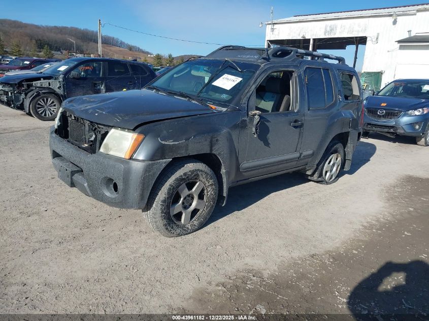 2005 Nissan Xterra S VIN: 5N1AN08W65C611196 Lot: 43961182