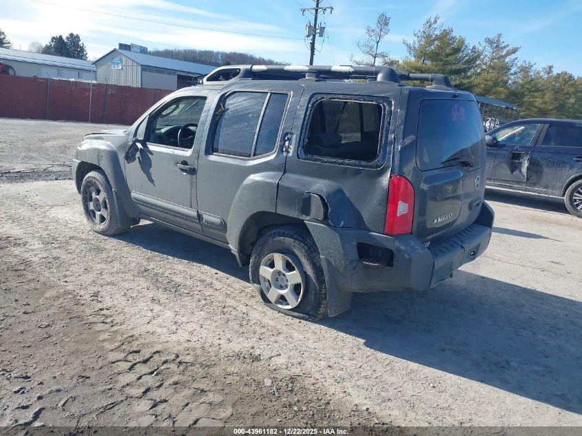 2005 Nissan Xterra S VIN: 5N1AN08W65C611196 Lot: 43961182