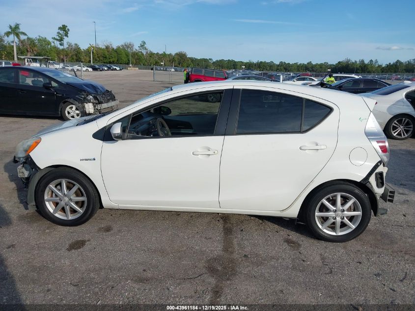 2013 Toyota Prius C Three VIN: JTDKDTB30D1557366 Lot: 43961184
