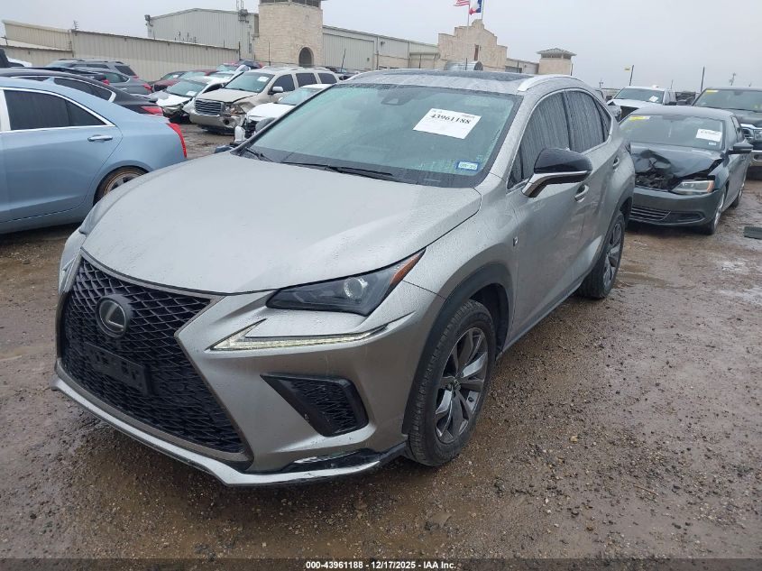 2021 Lexus Nx 300 F Sport VIN: JTJSARBZ8M2186920 Lot: 43961188
