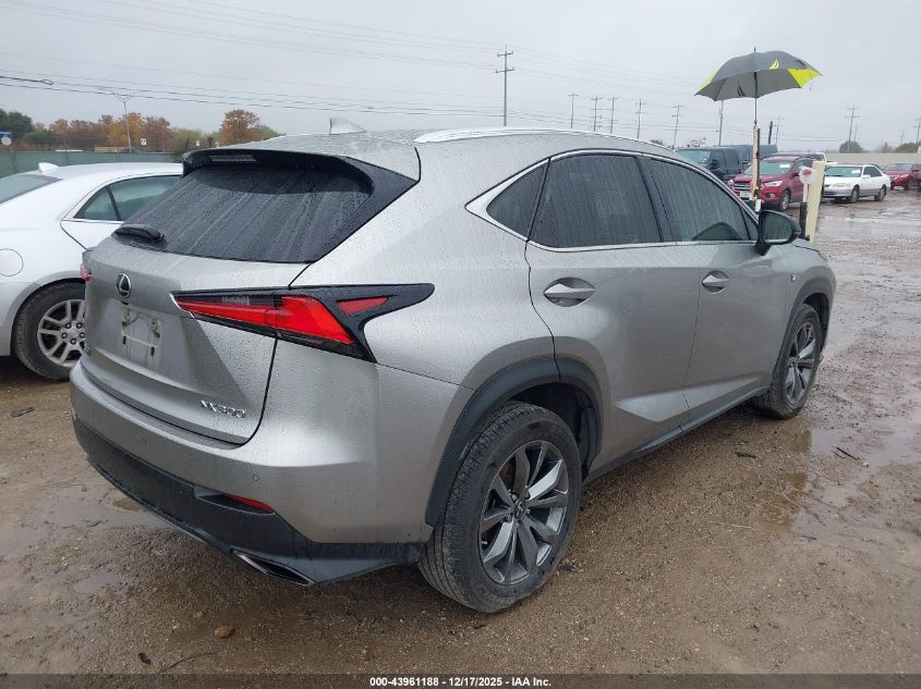 2021 Lexus Nx 300 F Sport VIN: JTJSARBZ8M2186920 Lot: 43961188