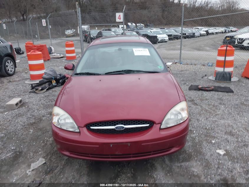 2003 Ford Taurus Ses VIN: 1FAFP55293G206769 Lot: 43961193