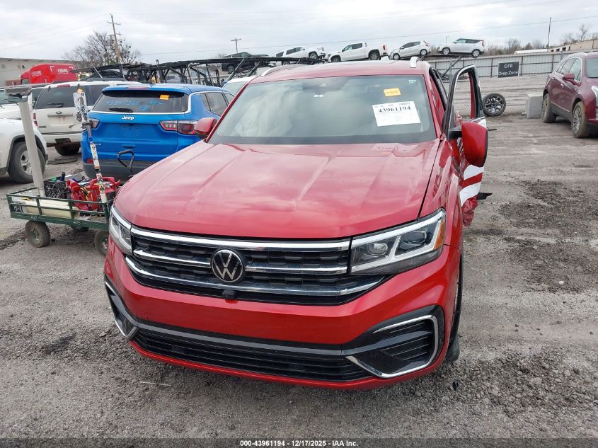 2023 Volkswagen Atlas Cross Sport 3.6L V6 Sel Premium R-Line VIN: 1V2FE2CA4PC206702 Lot: 43961194