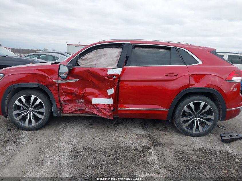 2023 Volkswagen Atlas Cross Sport 3.6L V6 Sel Premium R-Line VIN: 1V2FE2CA4PC206702 Lot: 43961194