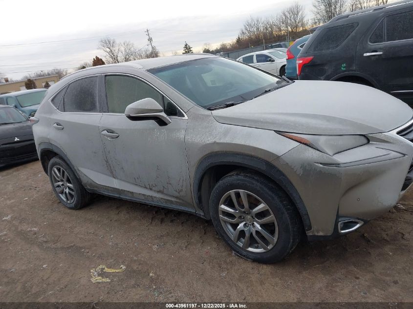 2016 Lexus Nx 200T VIN: JTJYARBZ2G2044318 Lot: 43961197