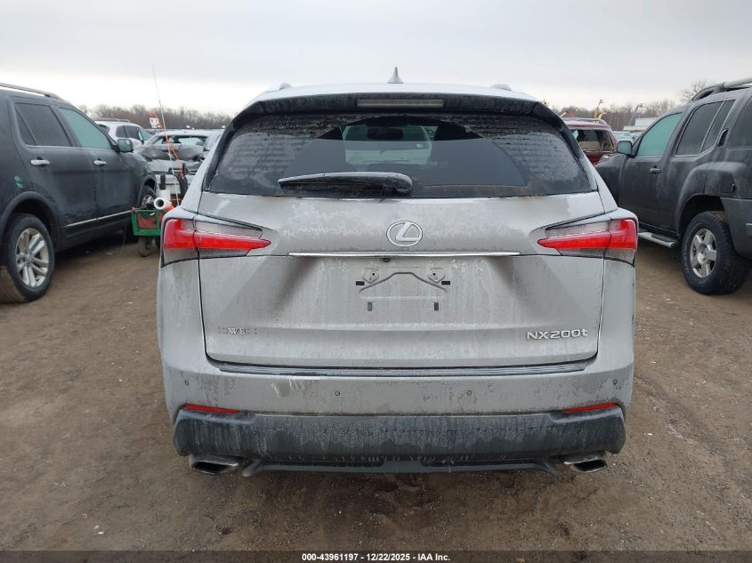 2016 Lexus Nx 200T VIN: JTJYARBZ2G2044318 Lot: 43961197