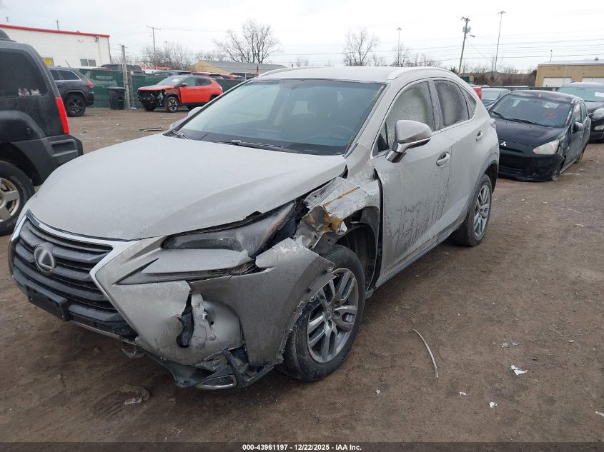 2016 Lexus Nx 200T VIN: JTJYARBZ2G2044318 Lot: 43961197