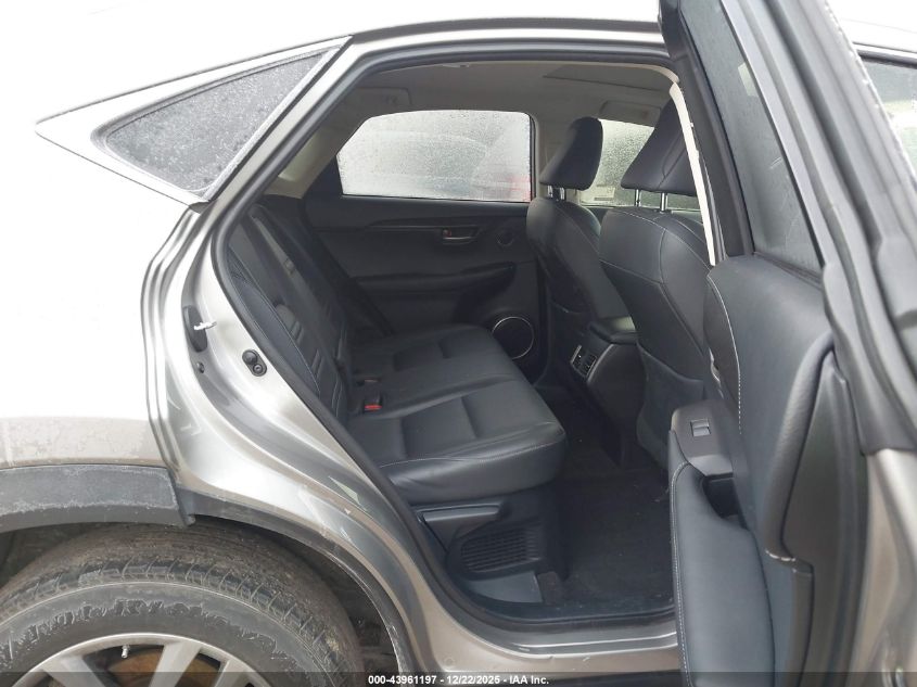 2016 Lexus Nx 200T VIN: JTJYARBZ2G2044318 Lot: 43961197