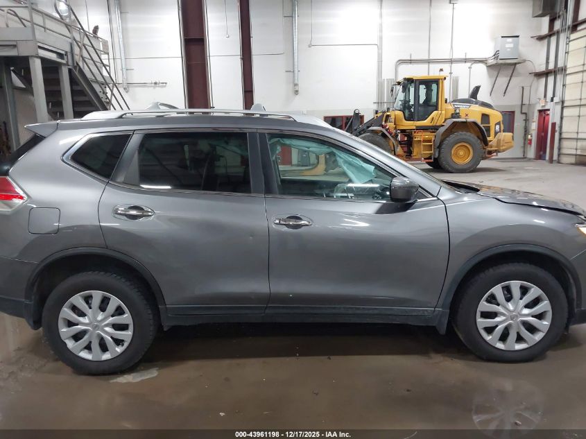 2016 Nissan Rogue S VIN: KNMAT2MV1GP648042 Lot: 43961198