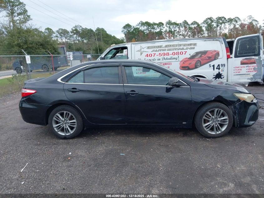 2016 Toyota Camry Se VIN: 4T1BF1FK1GU163907 Lot: 43961202