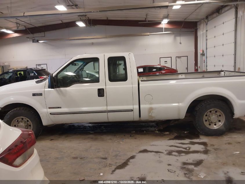2000 Ford F-250 Lariat/Xl/Xlt VIN: 1FTNX20F5YEB13927 Lot: 43961210