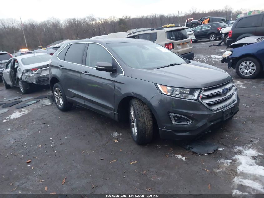 2015 Ford Edge Titanium VIN: 2FMPK3K91FBB64611 Lot: 43961226