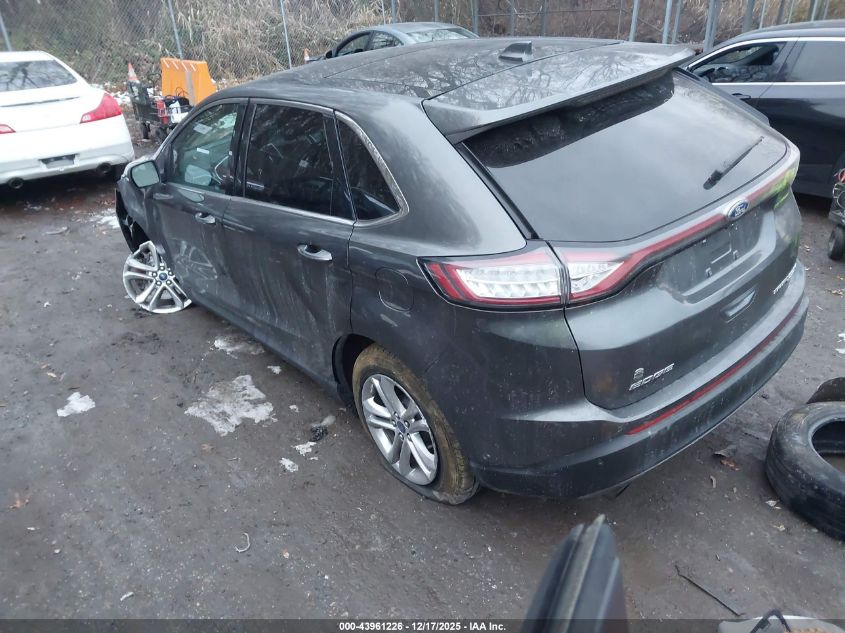 2015 Ford Edge Titanium VIN: 2FMPK3K91FBB64611 Lot: 43961226