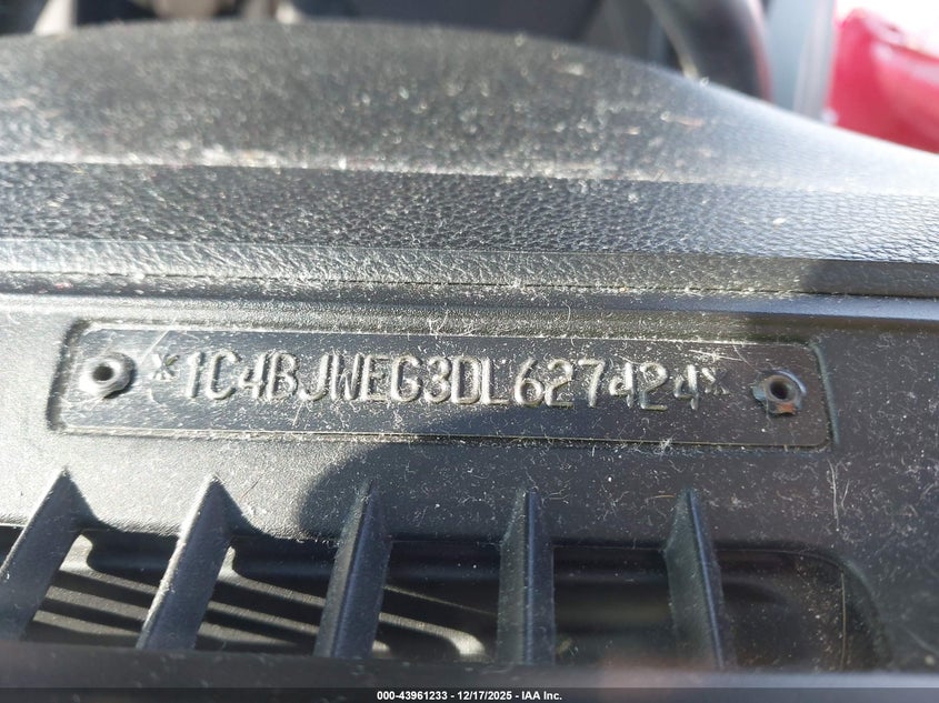 1C4BJWEG3DL627424 2013 JEEP WRANGLER photo no. 9