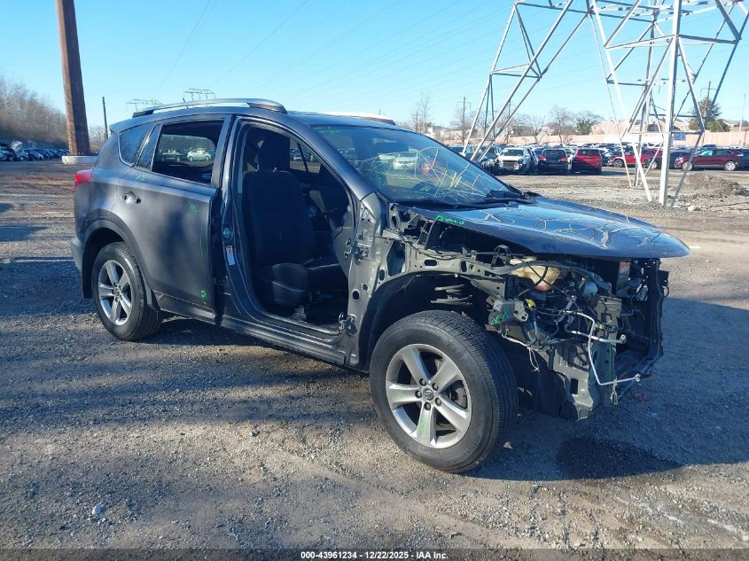 2015 Toyota Rav4 Xle VIN: JTMRFREV6FJ045686 Lot: 43961234