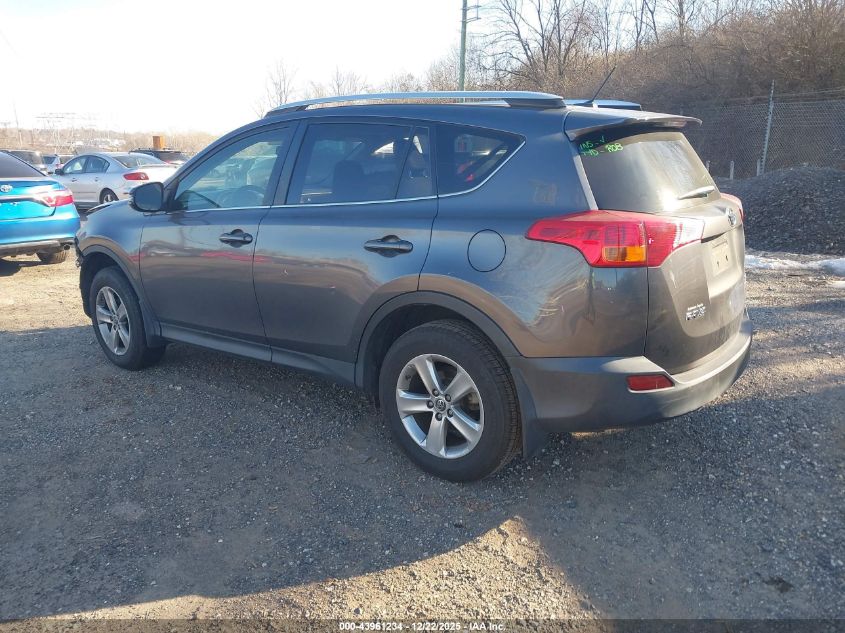 2015 Toyota Rav4 Xle VIN: JTMRFREV6FJ045686 Lot: 43961234