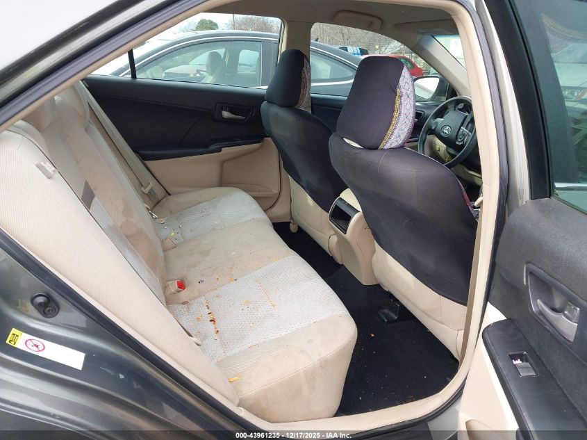 2012 Toyota Camry Le VIN: 4T1BF1FK5CU531595 Lot: 43961235