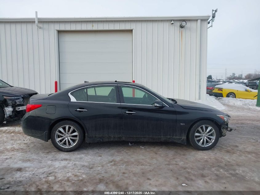 2016 Infiniti Q50 3.0T Premium VIN: JN1EV7AR8GM342234 Lot: 43961240