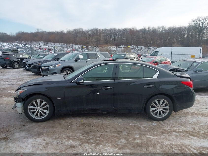 2016 Infiniti Q50 3.0T Premium VIN: JN1EV7AR8GM342234 Lot: 43961240