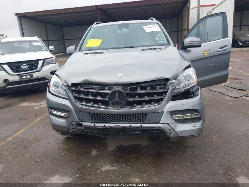 2013 Mercedes-Benz Ml 350 VIN: 4JGDA5JB5DA244282 Lot: 43961253