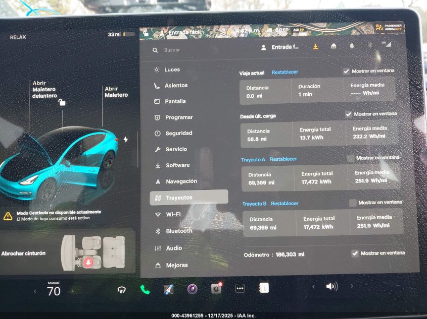 2023 Tesla Model 3 Rear-Wheel Drive VIN: 5YJ3E1EA7PF452870 Lot: 43961259