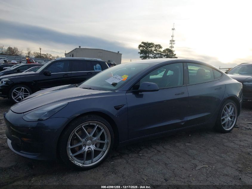 2023 Tesla Model 3 Rear-Wheel Drive VIN: 5YJ3E1EA7PF452870 Lot: 43961259