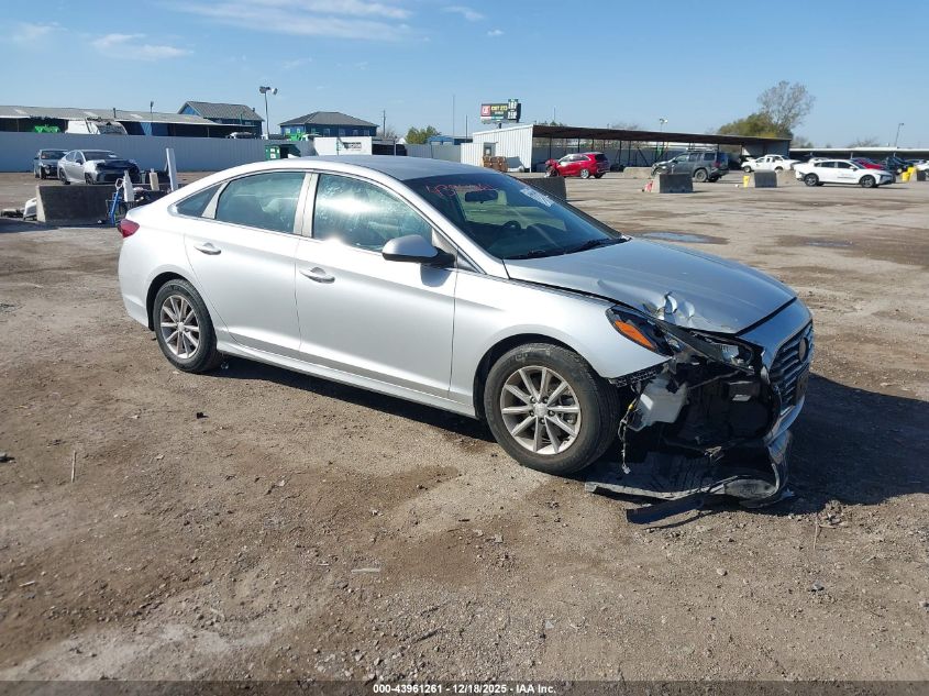 2018 Hyundai Sonata Eco VIN: 5NPE24AA3JH700615 Lot: 43961261