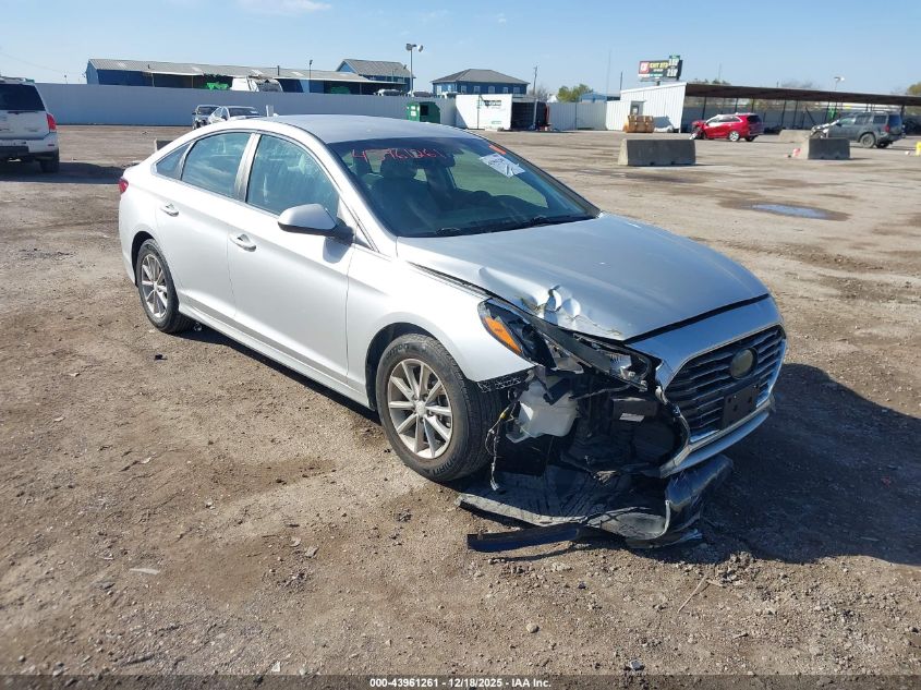 2018 Hyundai Sonata Eco VIN: 5NPE24AA3JH700615 Lot: 43961261