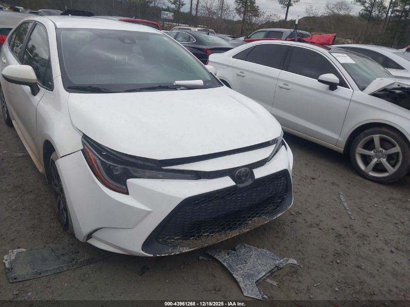 2020 Toyota Corolla Le VIN: JTDEPRAE1LJ036150 Lot: 43961268