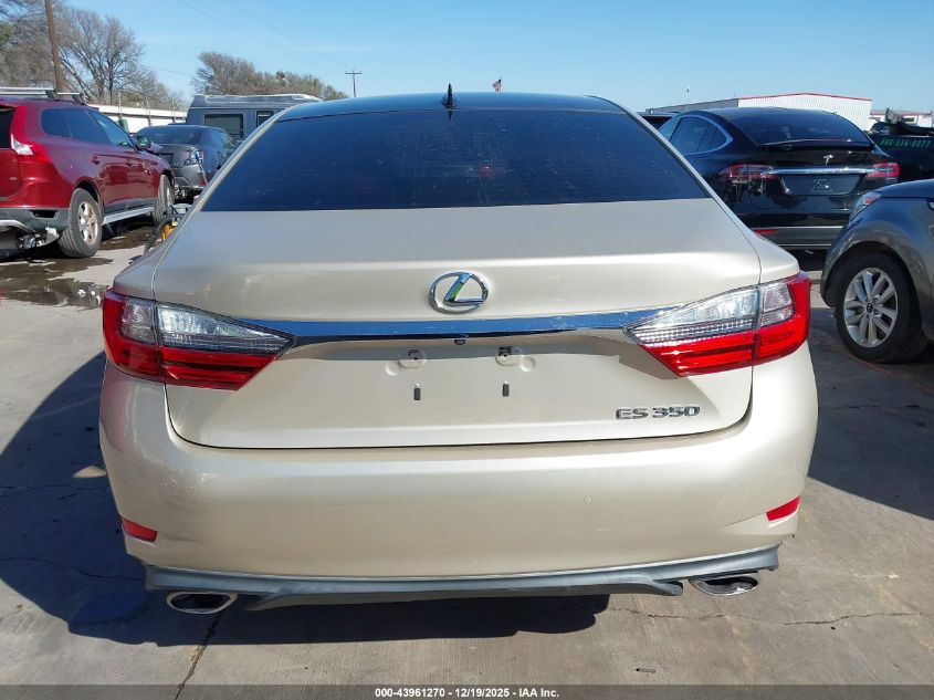 2018 Lexus Es 350 VIN: 58ABK1GG4JU101987 Lot: 43961270