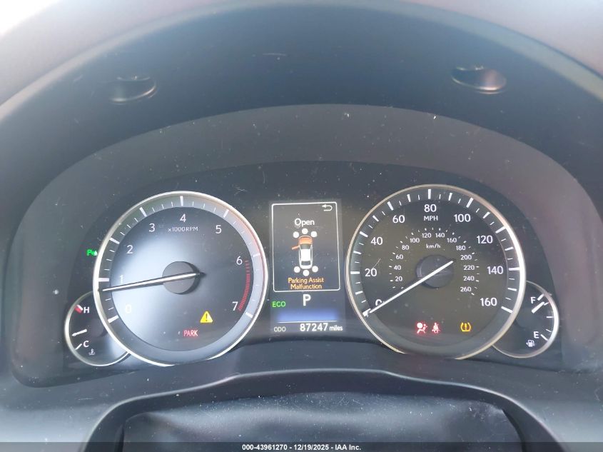 2018 Lexus Es 350 VIN: 58ABK1GG4JU101987 Lot: 43961270