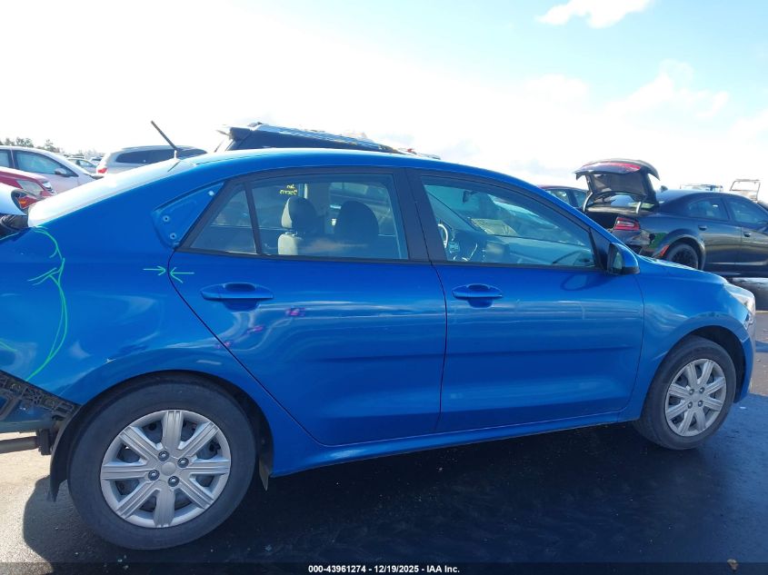 2021 Kia Rio S VIN: 3KPA24ADXME430610 Lot: 43961274