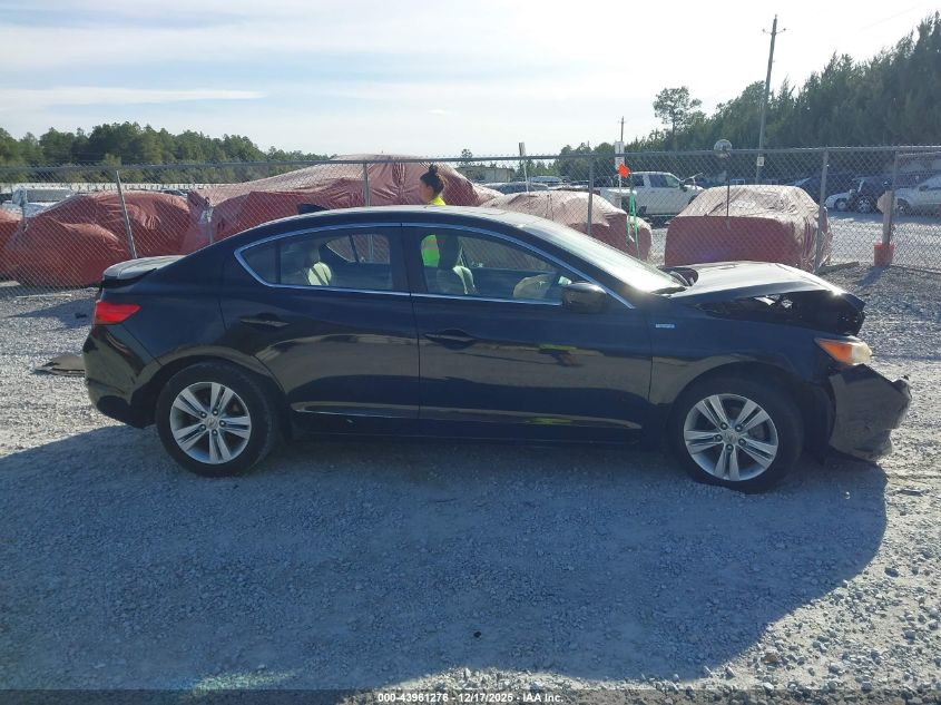 2013 Acura Ilx Hybrid 1.5L VIN: 19VDE3F76DE300236 Lot: 43961276
